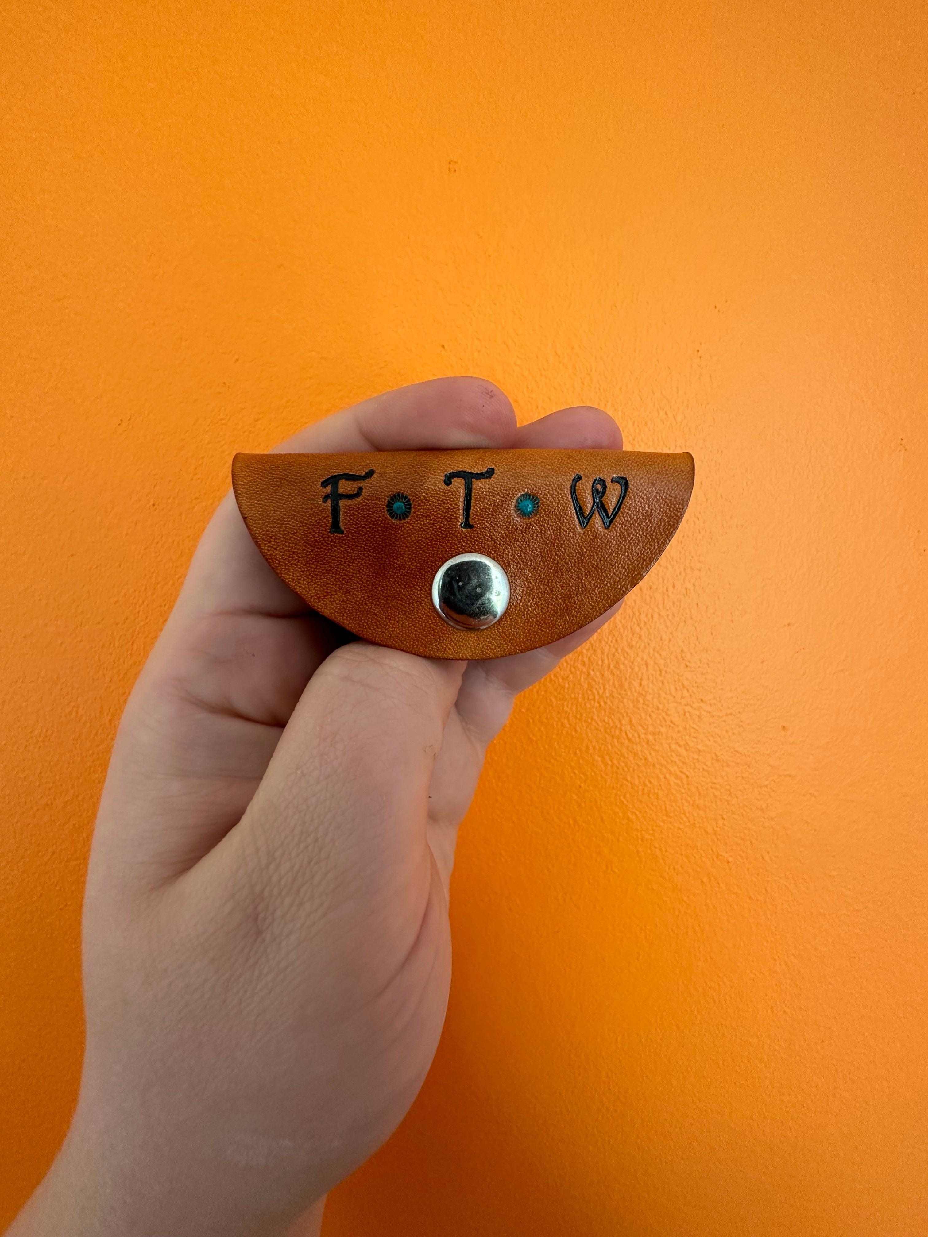 FTW Leather Cord Organizer