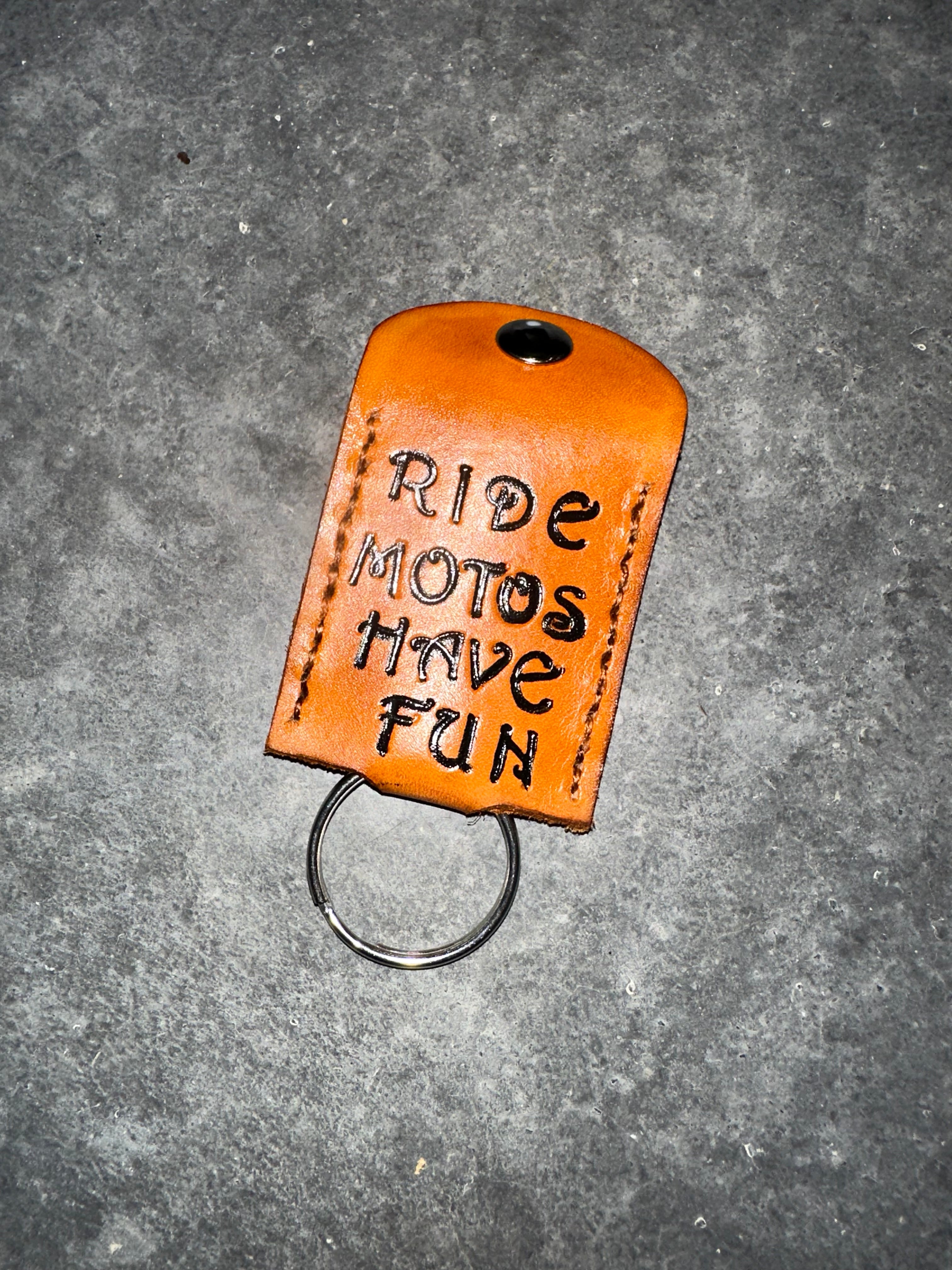 Stash Key Chain 2.0 - Ride Motos Have Fun